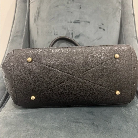 Fashion Inspired Black Monogram Tote Bag - Picture 6 of 9